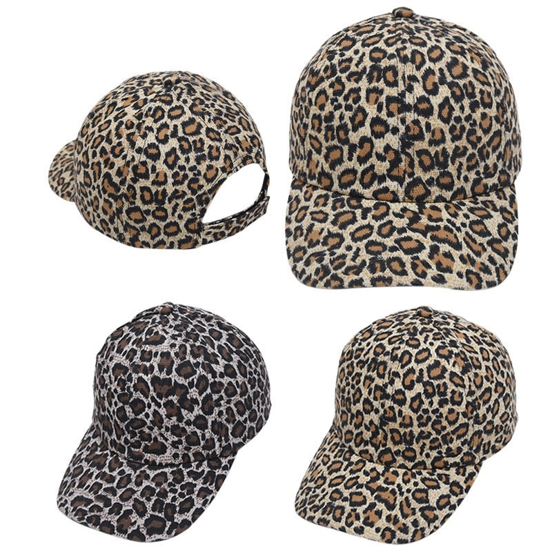 Leopard Print Baseball Cap