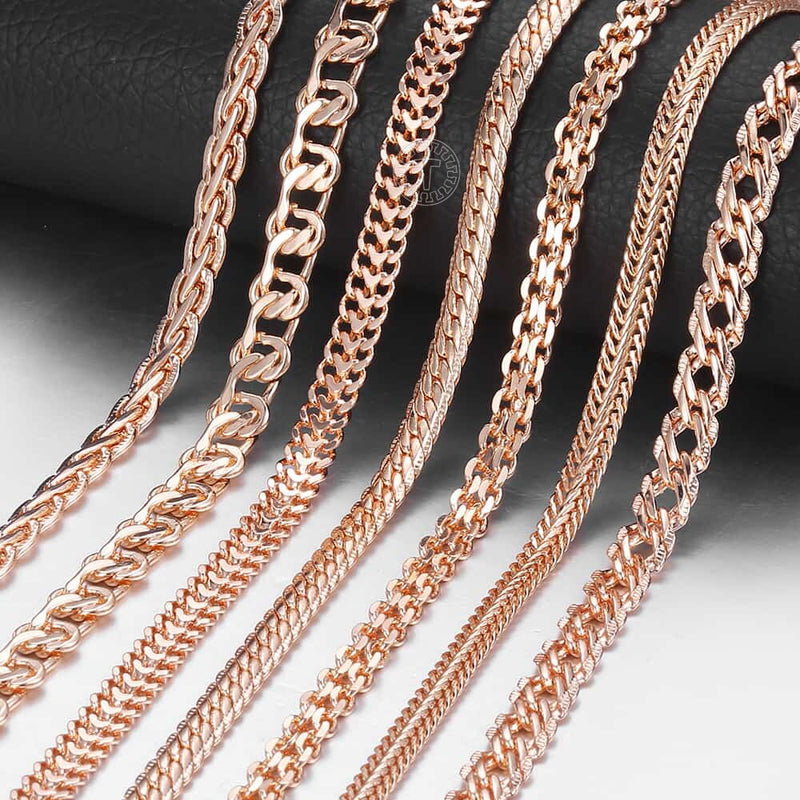 The Rose Gold Rope Chain