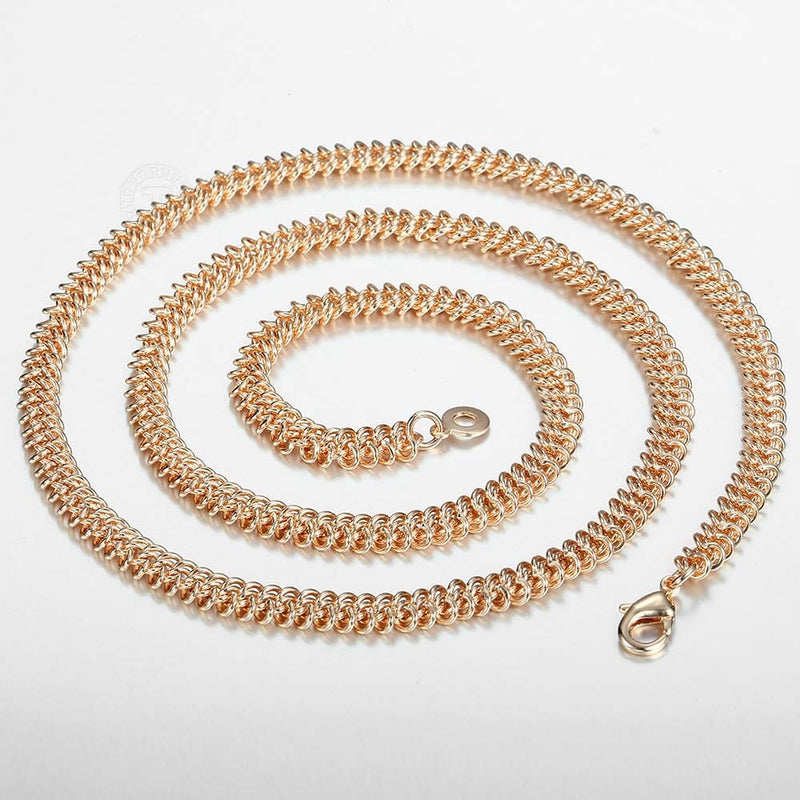 The Rose Gold Rope Chain