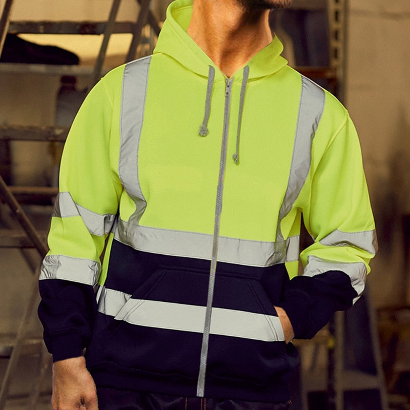 Casual Fluorescent Hoodie