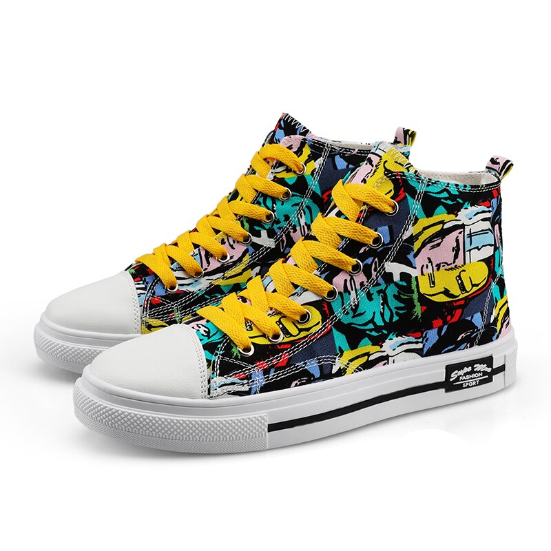 Super Cool Printed High Top Shoes