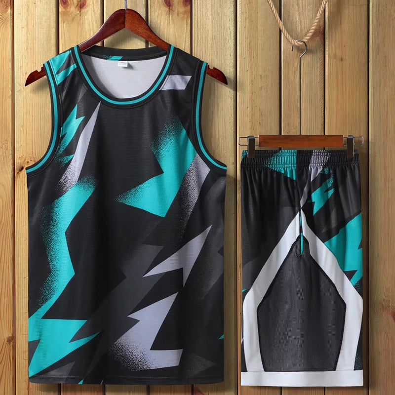 Camouflage Men Basketball Set