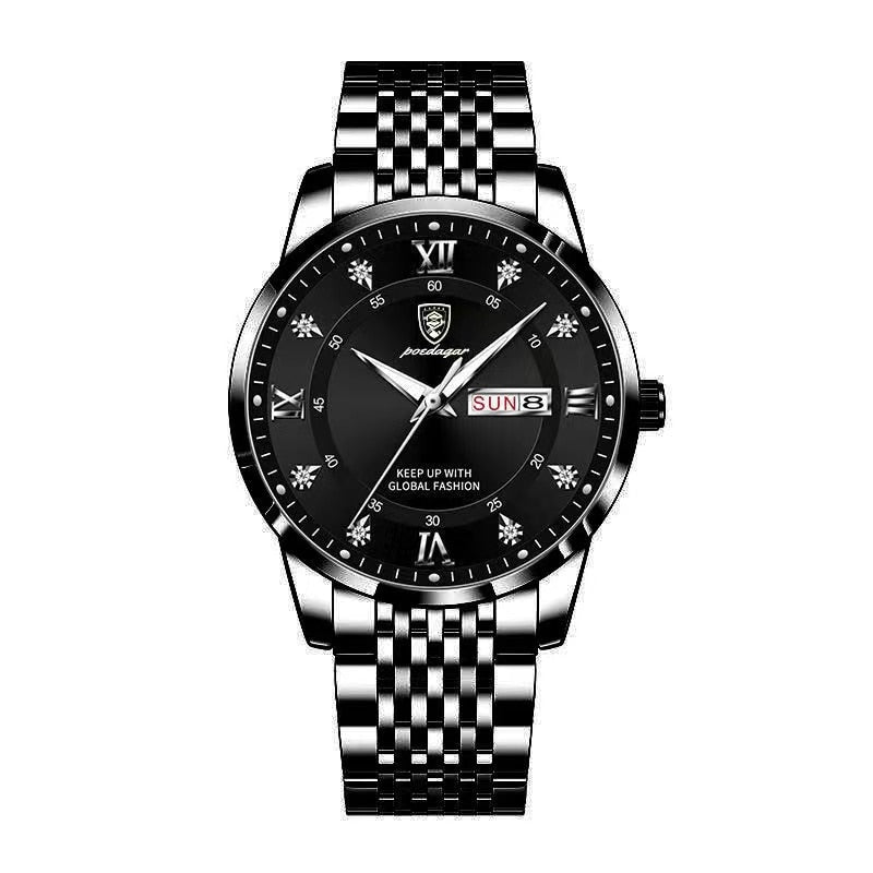 Waterproof Stainless Steel Watch