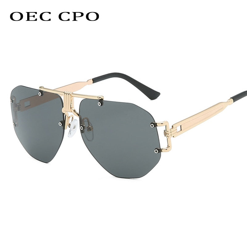 Gold Frame Sunglasses