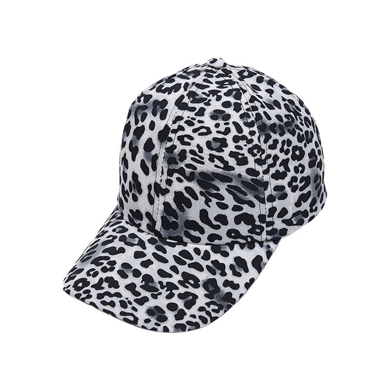 Leopard Print Baseball Cap