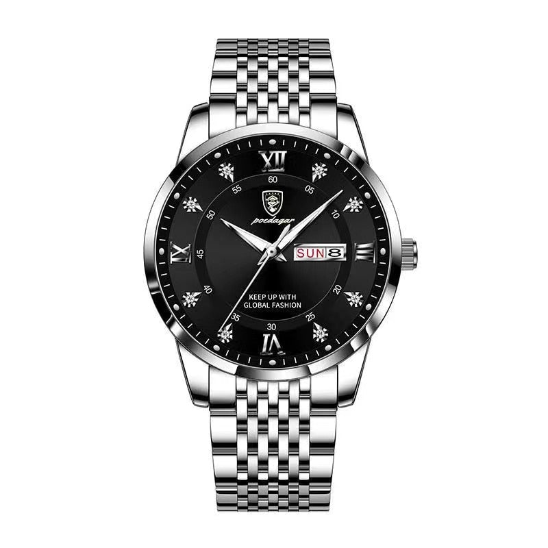 Waterproof Stainless Steel Watch