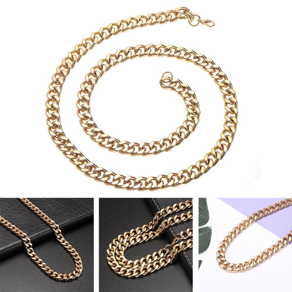 Vintage Long Gold Necklace