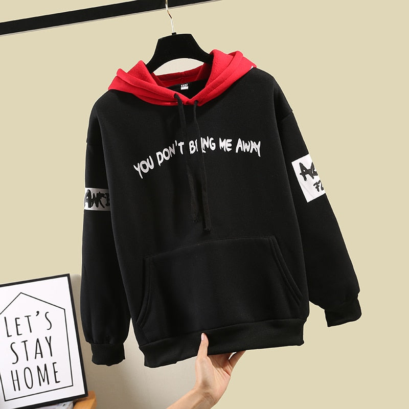 Letter Print Cool Hoodie