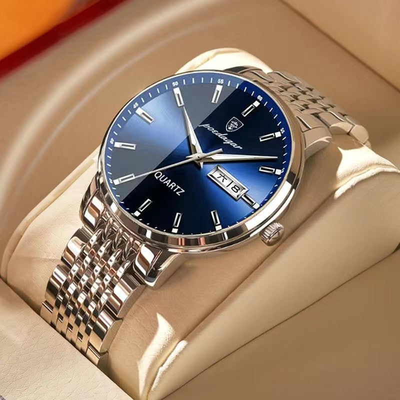 Waterproof Stainless Steel Watch