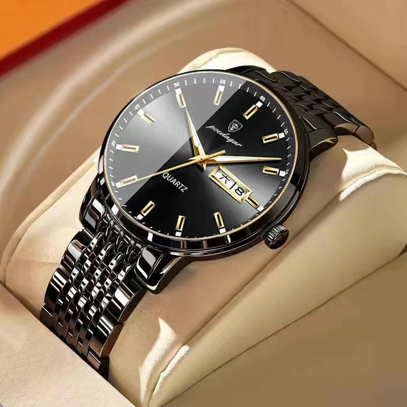 Waterproof Stainless Steel Watch