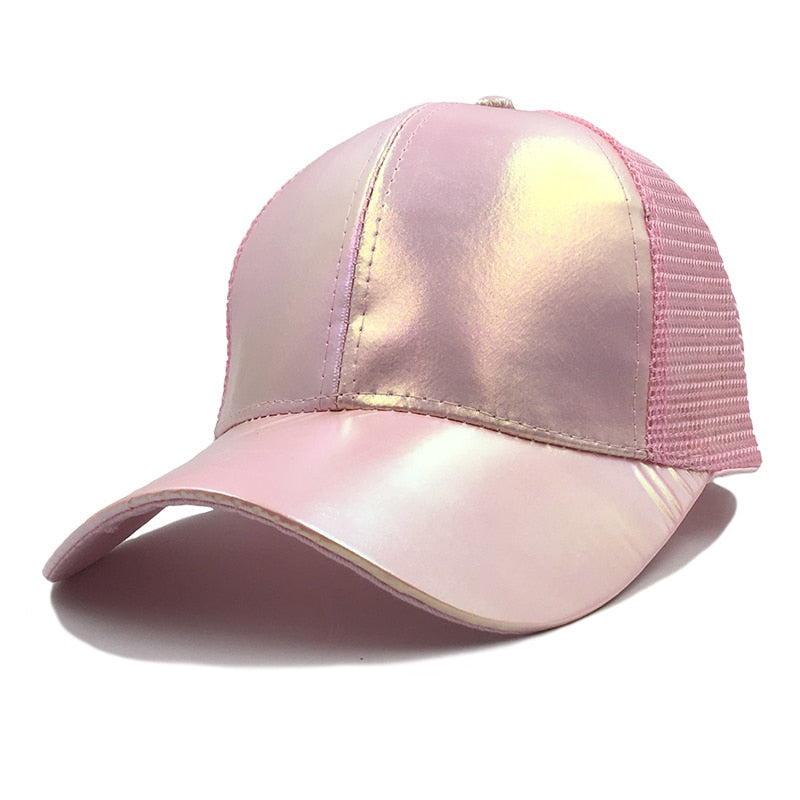 Adjustable Glitter Snapback