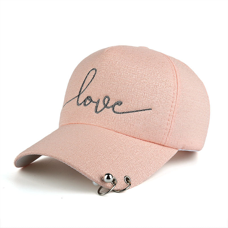 Love Embroidery Baseball Cap