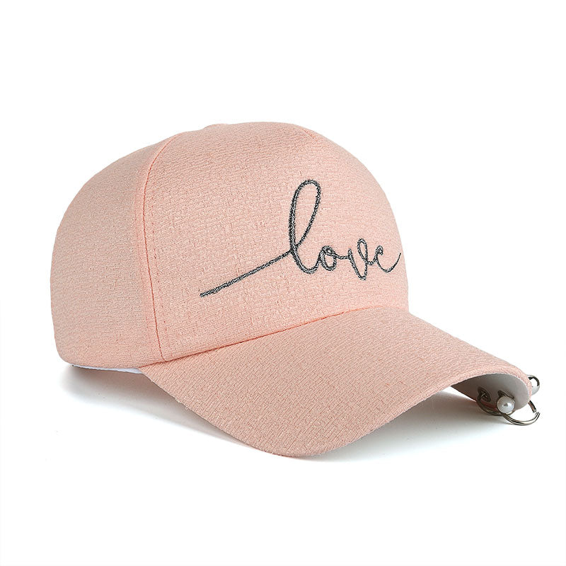 Love Embroidery Baseball Cap