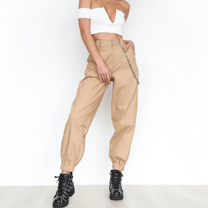 High Waist Harem Pants