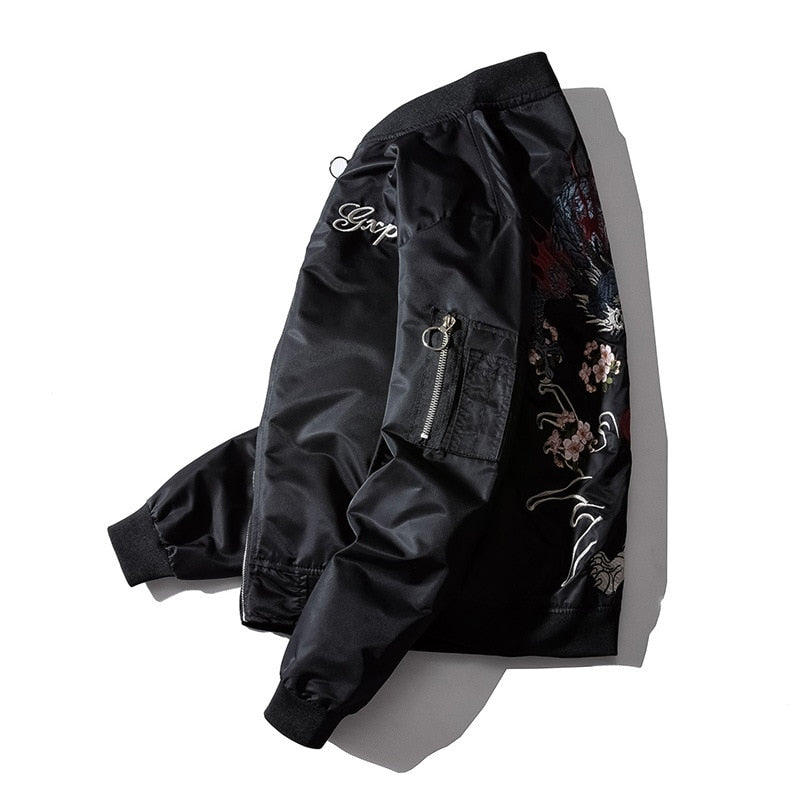 Japan Style Hip Hop Bomber Jacket