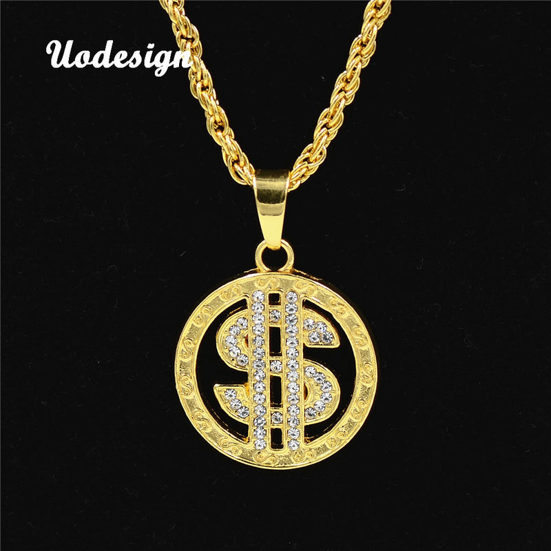 US Dollar Charm Necklace