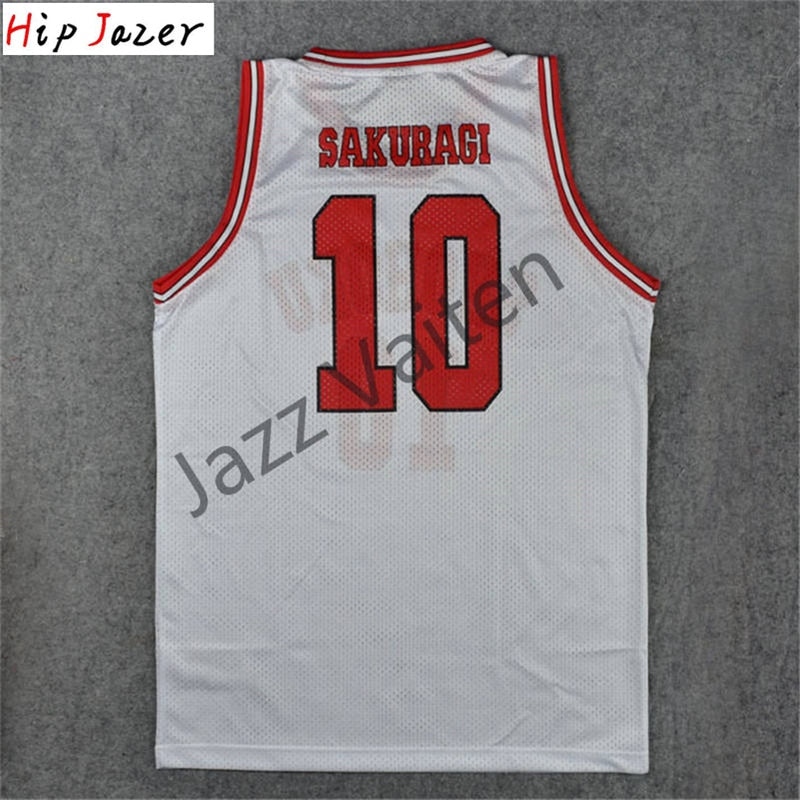 Slam Dunk Cosplay Shohoku Sakuragi Basketball Jersey