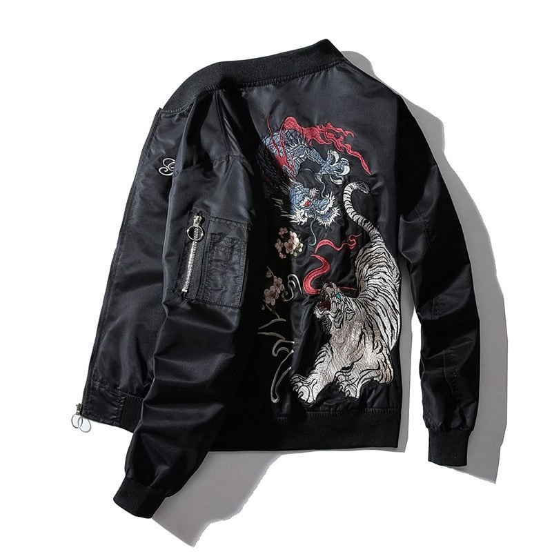 Japan Style Hip Hop Bomber Jacket