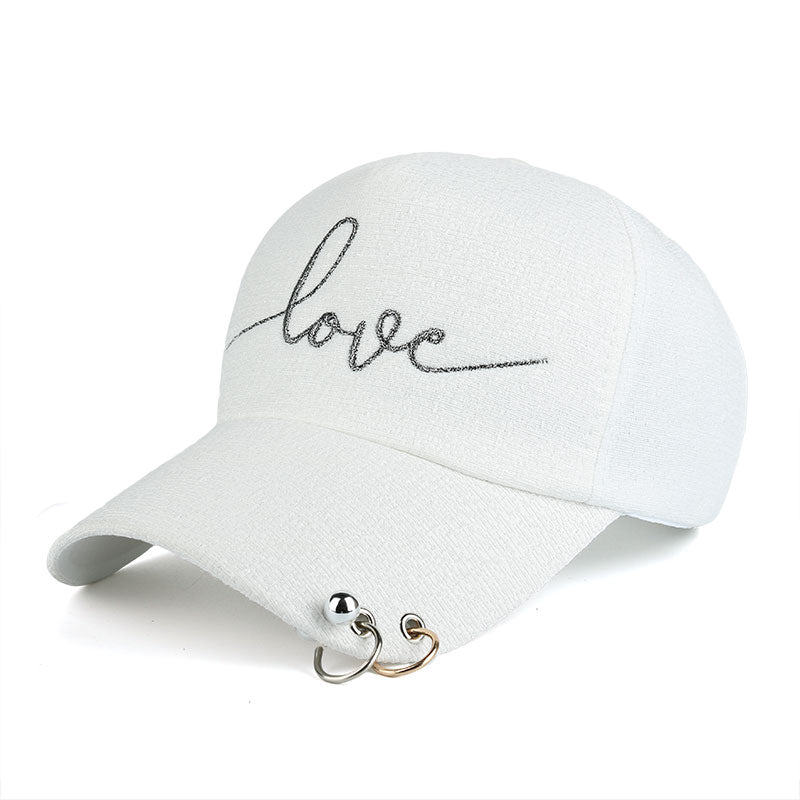 Love Embroidery Baseball Cap