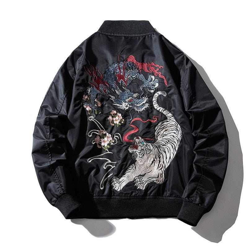 Japan Style Hip Hop Bomber Jacket