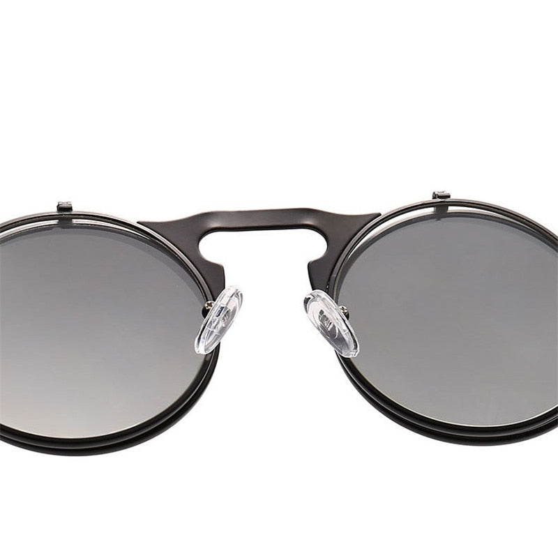 Gothic Steampunk Round Sunglasses