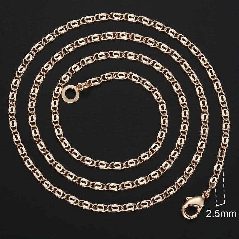 The Rose Gold Rope Chain