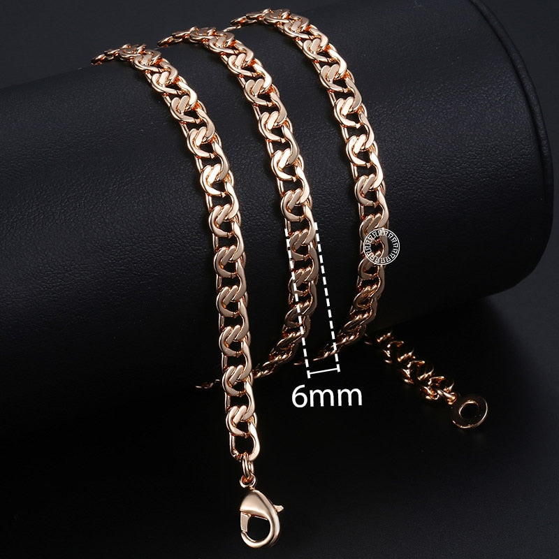 The Rose Gold Rope Chain