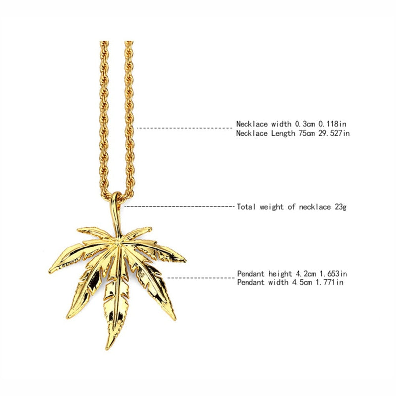 Leaf Charm Necklace