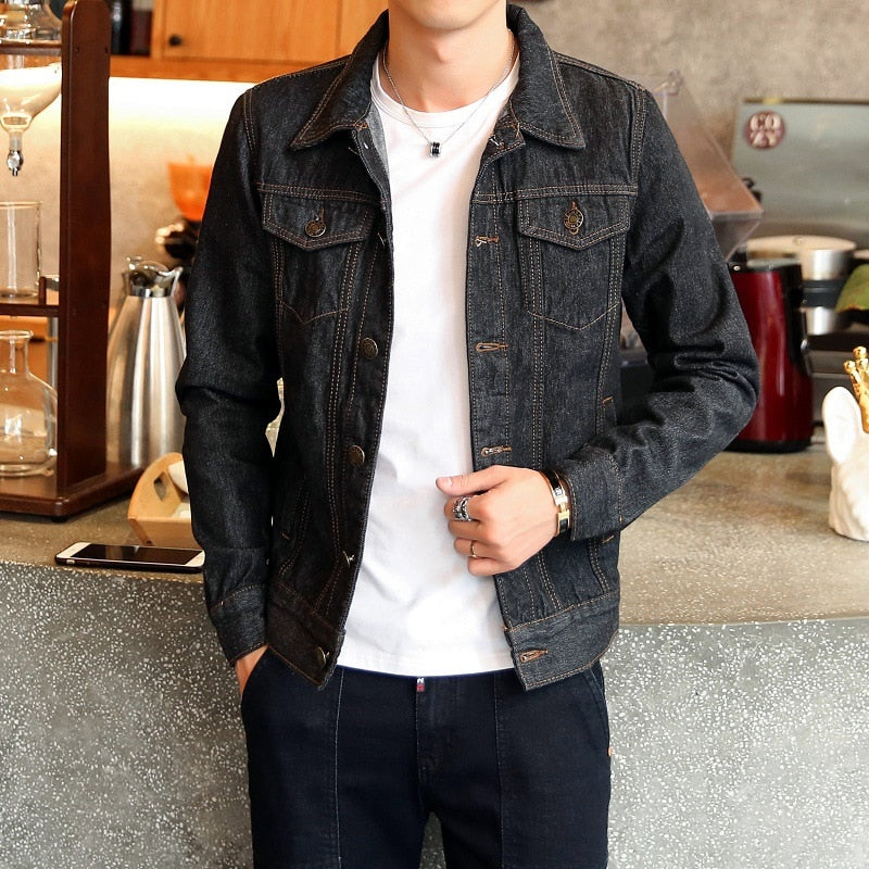 Casual Slim Denim Jacket