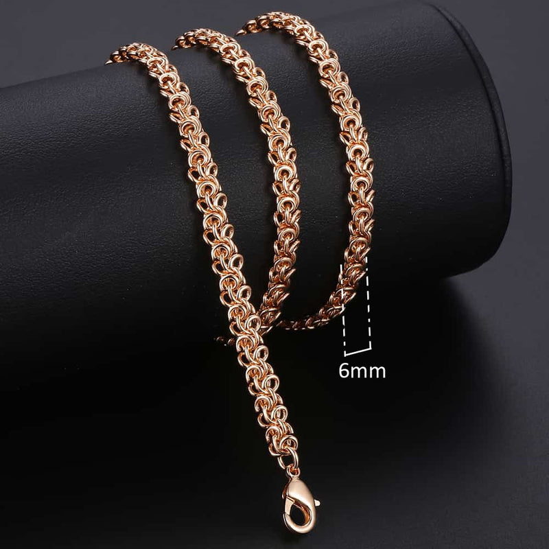 The Rose Gold Rope Chain