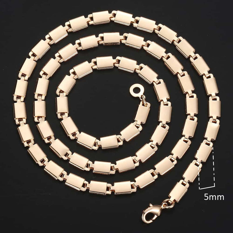 The Rose Gold Rope Chain