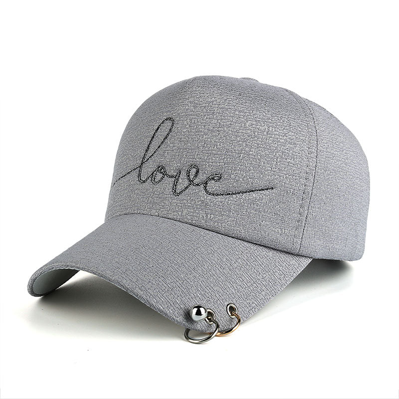 Love Embroidery Baseball Cap