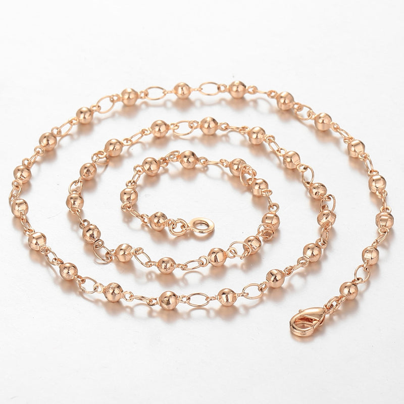 The Rose Gold Rope Chain