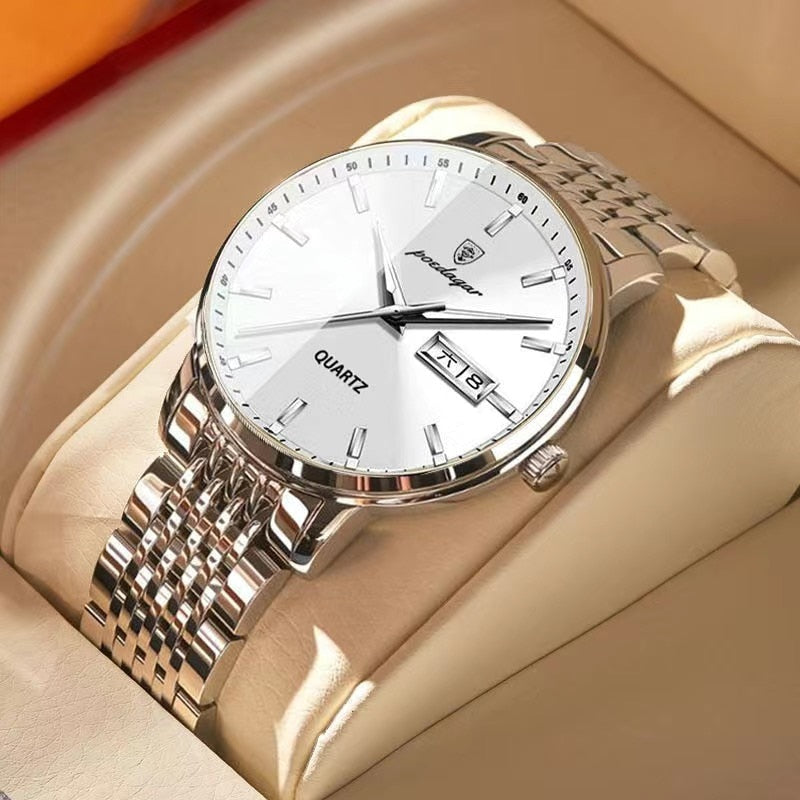 Waterproof Stainless Steel Watch