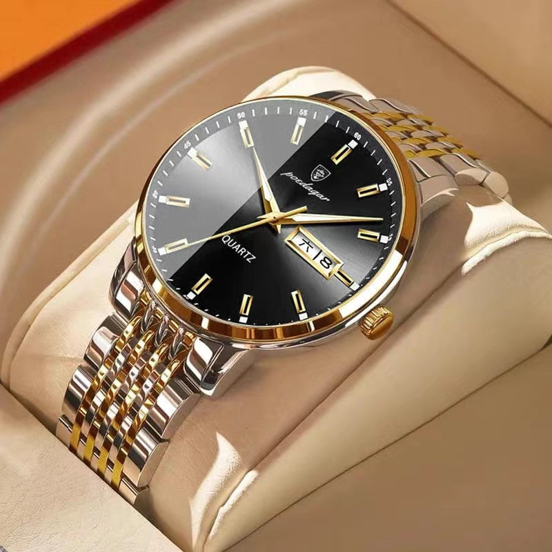 Waterproof Stainless Steel Watch