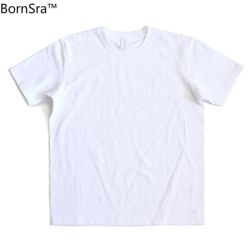 Loose and Versatile Basic Cotton T-Shirt