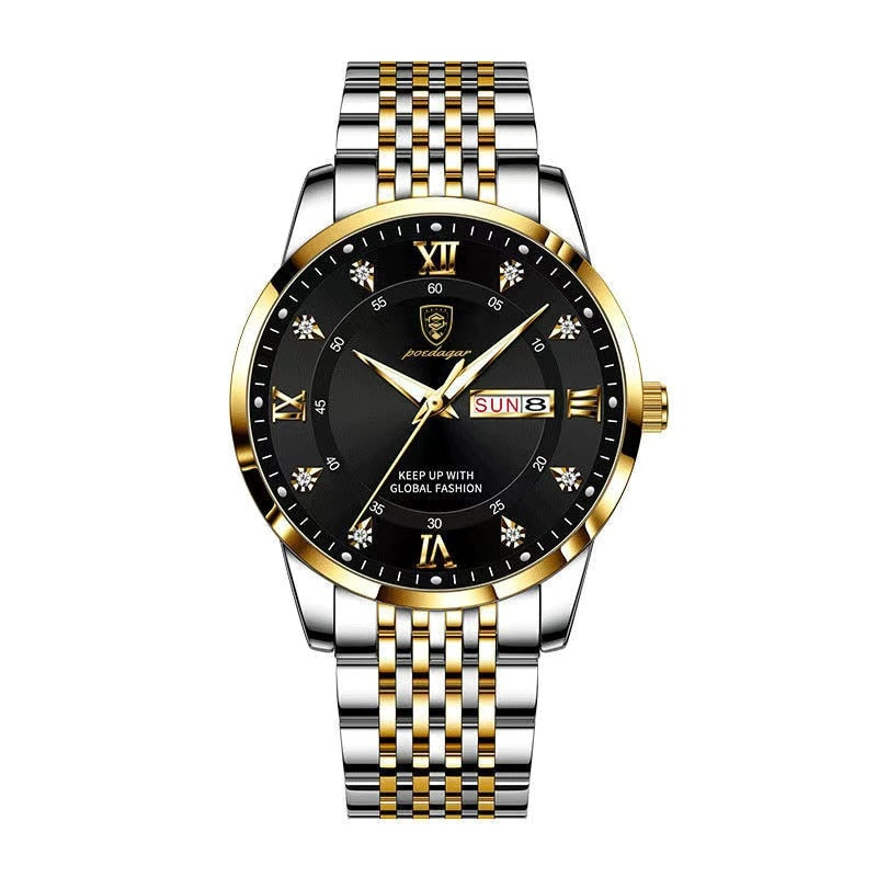 Waterproof Stainless Steel Watch