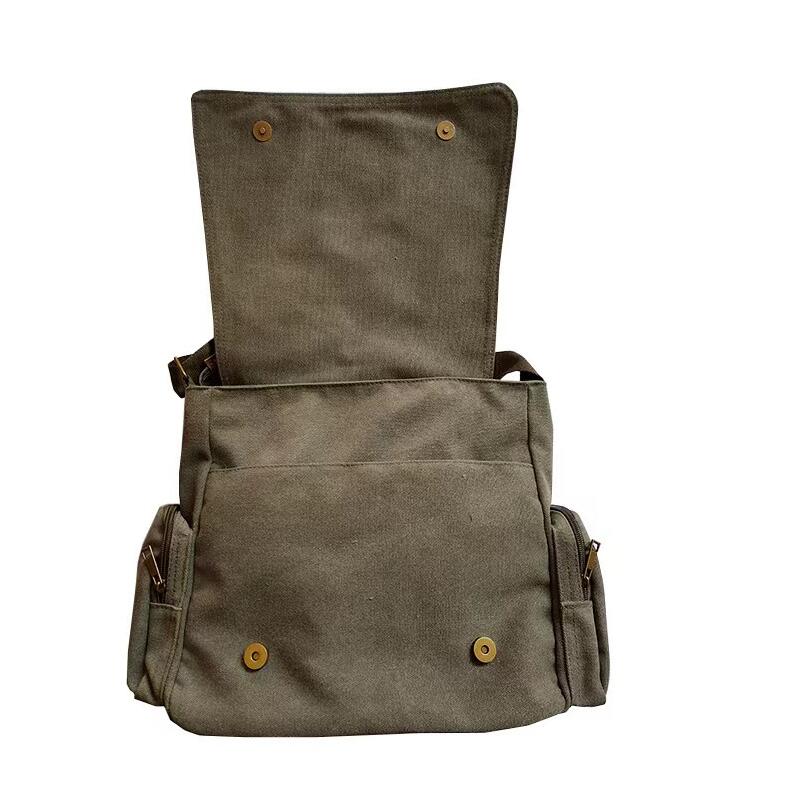 Casual Canvas Messenger Bag