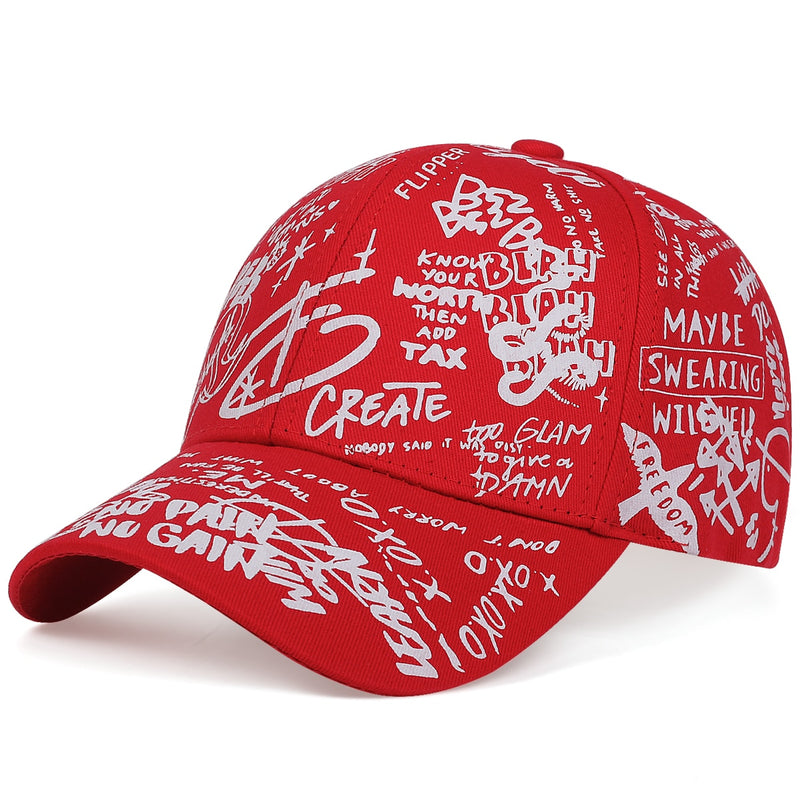 Graffiti Sun Baseball Cap