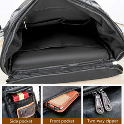 PU Leather Backpack