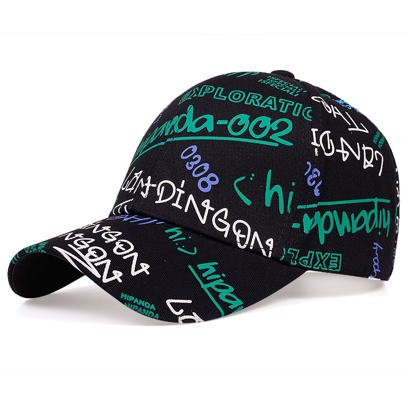 Graffiti Sun Baseball Cap