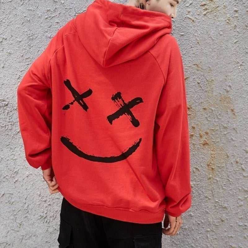 Oversized Patchwork Hoodie