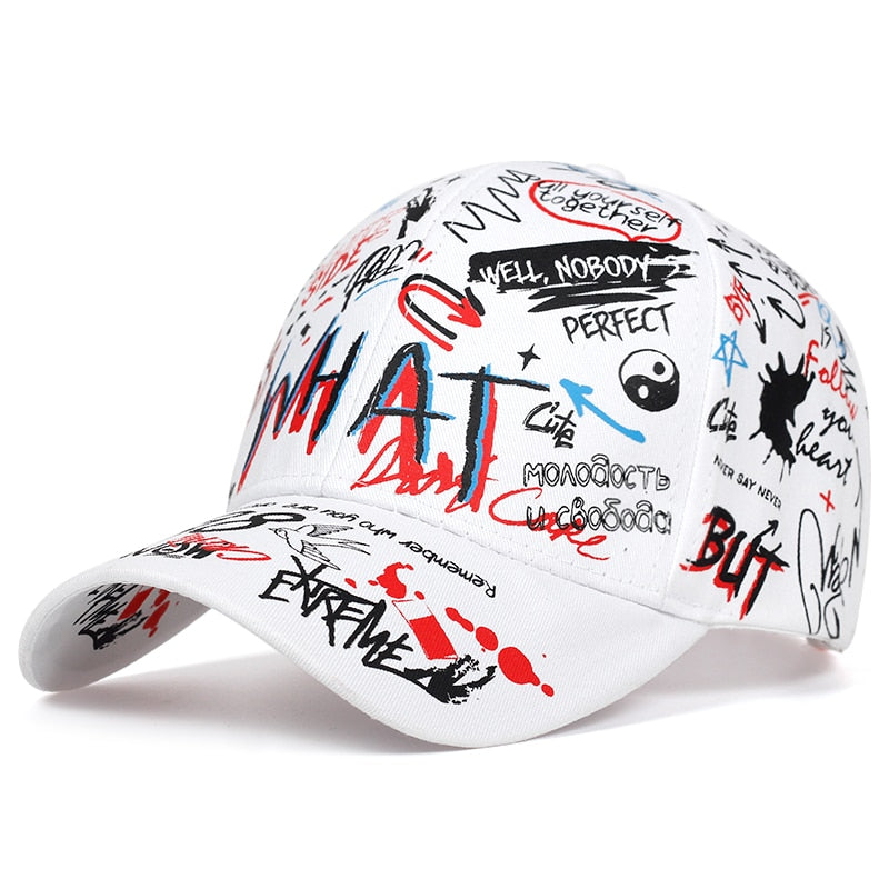 Graffiti Sun Baseball Cap