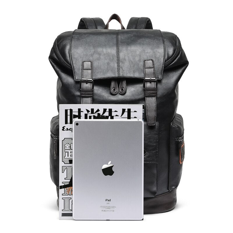 PU Leather Backpack