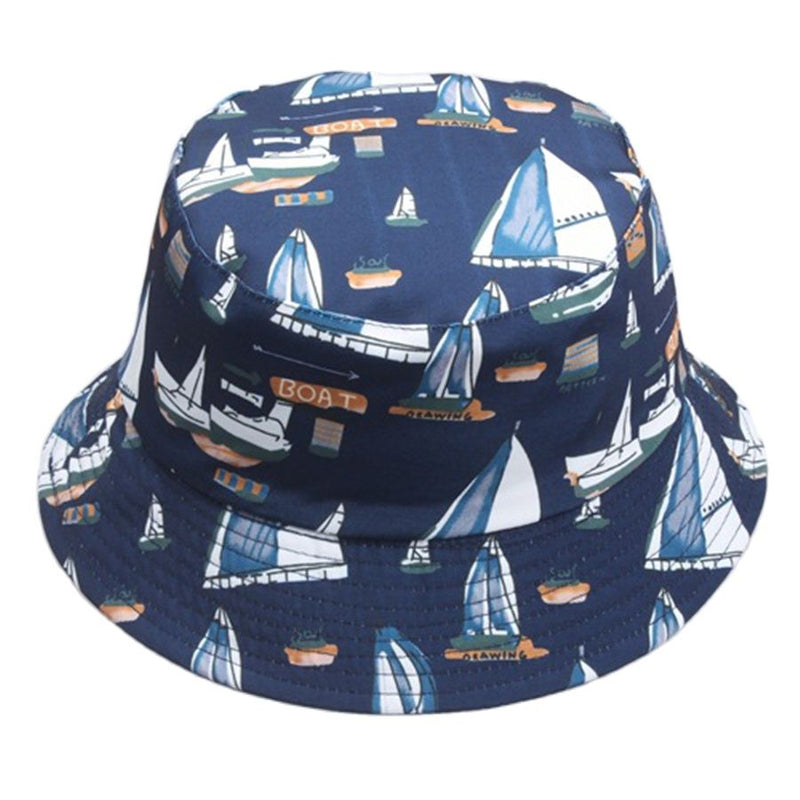 Cute Sailboat Bucket Hat