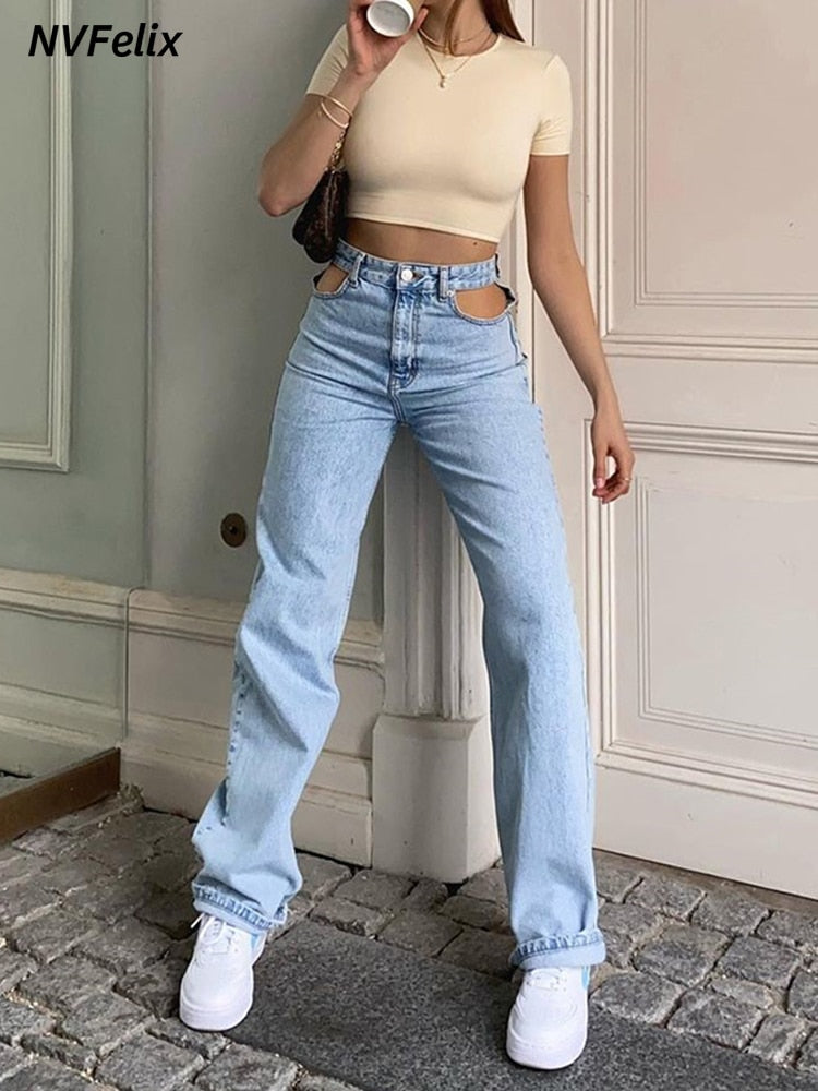 Straight Leg Jeans