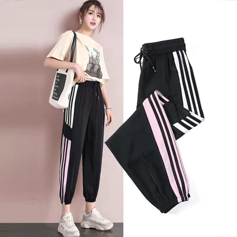 High Waist Loose Pants