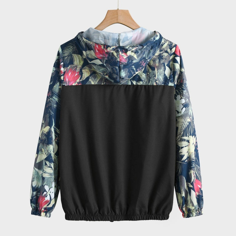 Contrast Colour Lightweight Jacket