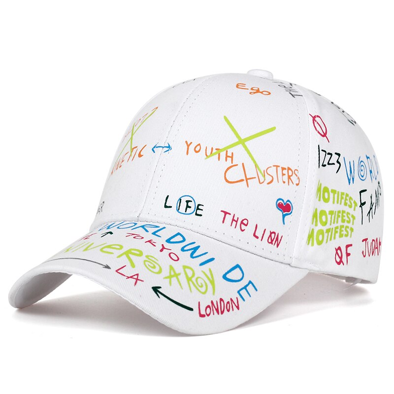 Graffiti Sun Baseball Cap