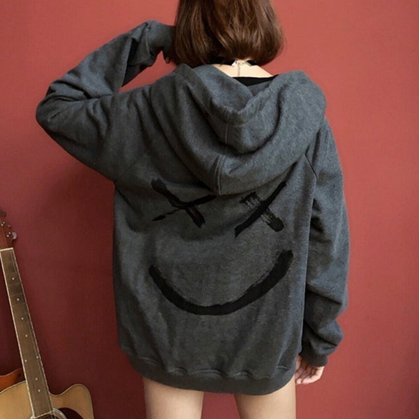 Oversized Patchwork Hoodie